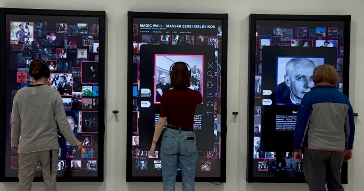 Magic Wall  – A Magyar Zene Háza új, interaktív zenei lexikonja