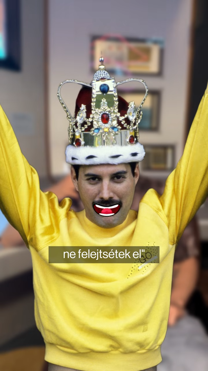 György Imi, zenész, a Felütés Podcast műsorvezetője kalauzol végig titeket a FREDDIE kiállításon!
